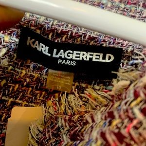 Karl Lagerfeld Tweed Dress Size 10 NEVER WORN